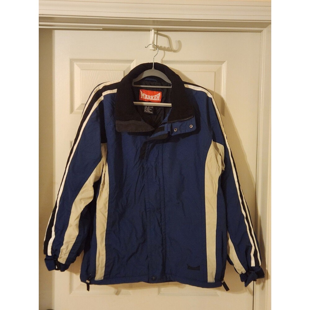Marker Blue Ski Snowboarding Men Size Large Jacket